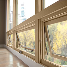  simple design awning window aluminum double glazed windows 