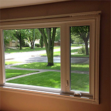 Aluminum Fixed Window With Large Double Tempered Glass