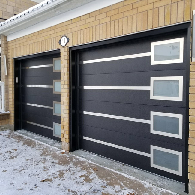 Sectional Garage Door with Spring System