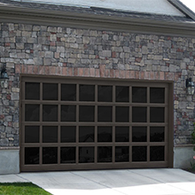 automatic used commercial garage doors 16x8