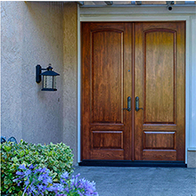  Enter wood door with double wooden main entrance door design