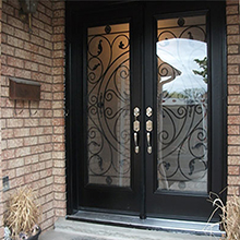 New Wrought Iron Entry Door Front Door Custom Metal Exterior Door