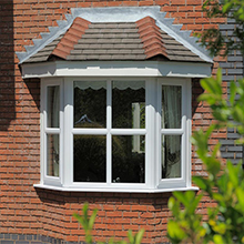 Wholesale solid wood bay window aluminum frame casement windows 