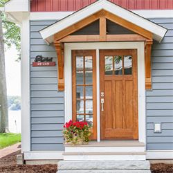 Home Entrance Wooden Door PR-IR07288