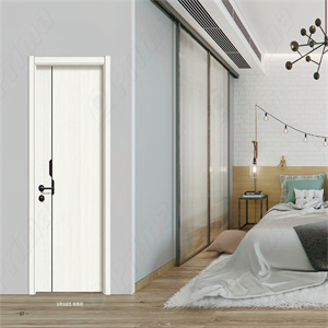 Single Panel Wood Interior Wood Door A006