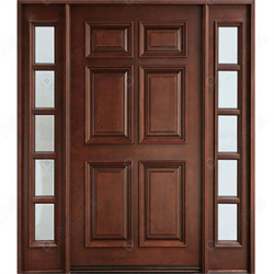 Wood Door White Wood Door PR-L0808