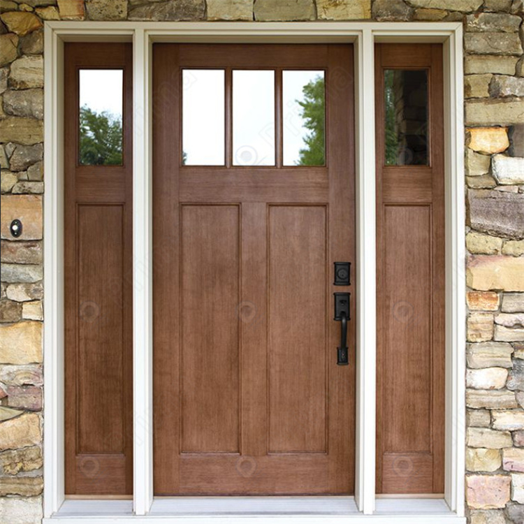 Wood Door Movable Wood Doors Pr-L0808